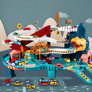 Set Piste Dinozauri cu Mașini Electrice – Distractiv și Educațional