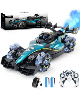 Mașinuță cu Telecomandă 4DRC Y2 – Drift 360°, Abur & Lumini