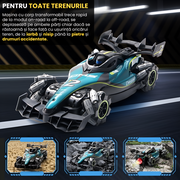 Mașinuță cu Telecomandă 4DRC Y2 – Drift 360°, Abur & Lumini