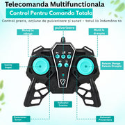 Mașinuță RC Drift 360° cu Telecomandă – Model F1 cu Aburi și Lumini LED